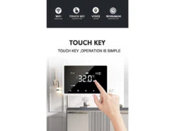 Revolt Raumthermostat Gastherme:Funk-Thermostat Mit WLAN Und App Für Gastherme Und Wasserboiler -Shop Für Smart-Home-Produkte zx7210 22