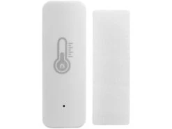 Luminea Home Control Temperatur Datenlogger:4er-Set ZigBee-Temperatur- & Luftfeuchtigkeits-Sensoren Mit App -Shop Für Smart-Home-Produkte zx7227 1 1