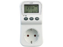 Revolt Stromzähler Messgerät:2er-Set Energiekosten-Messer & Stromverbrauchs-Zähler, 2 Tarife -Shop Für Smart-Home-Produkte zx7233 2 1