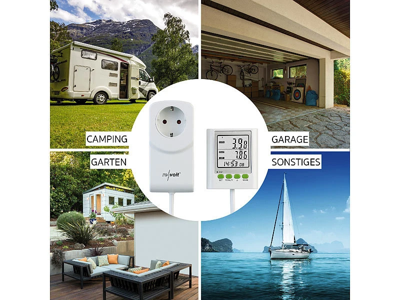 Revolt Energiemesser:Digitaler Energiekosten-Messer & Strom-Zähler, 2 Tarife, CO2-Anzeige 4 Revolt Energiemesser:Digitaler Energiekosten-Messer & Strom-Zähler, 2 Tarife, CO2-Anzeige – Bild 4