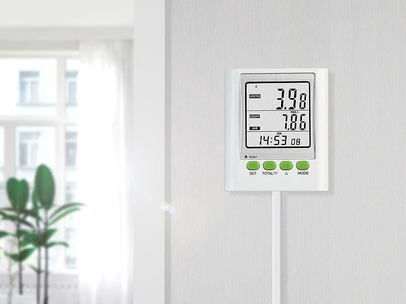 Revolt Energiemesser:Digitaler Energiekosten-Messer & Strom-Zähler, 2 Tarife, CO2-Anzeige 6 Revolt Energiemesser:Digitaler Energiekosten-Messer & Strom-Zähler, 2 Tarife, CO2-Anzeige – Bild 6