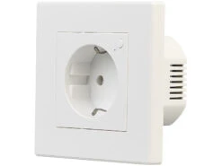 Luminea Home Control Smart-Steckdose Alexa:3er-Set WLAN-Unterputz-Steckdosen Mit Verbrauch-Messung, App, 3.680 W -Shop Für Smart-Home-Produkte zx7315 1