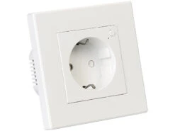 Luminea Home Control Wlansteckdosen:WLAN-Unterputz-Steckdose Mit Stromverbrauch-Messung, App, 3.680 W -Shop Für Smart-Home-Produkte zx7315 2