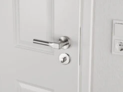 AGT Türbeschläge WC:Edelstahl-Rosetten-Set Für Bad & WC, Drehknopf, Rund, 2er-Set -Shop Für Smart-Home-Produkte zx7325 3 1