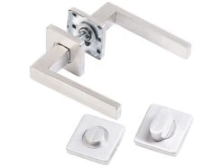 AGT Türbeschlag Rostfrei:8er-Set Edelstahl-Türbeschläge Für Alle Innen-Türen, Mit 8 Türklinken -Shop Für Smart-Home-Produkte zx8081 2