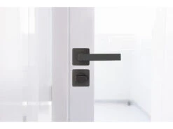 AGT Toiletten-Türklinken:2er-Set Edelstahl-Türbeschlag Bad & WC, 2 Klinken & Rosetten, Schwarz 13 AGT Toiletten-Türklinken:2er-Set Edelstahl-Türbeschlag Bad & WC, 2 Klinken & Rosetten, Schwarz -Shop Für Smart-Home-Produkte zx8084 8