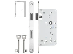 AGT Türschloss Badezimmer:3er-Set Buntbart-Einsteckschlösser Für Zimmertüren, Falle, DIN Rechts -Shop Für Smart-Home-Produkte zx8180 4