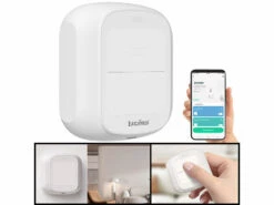 Luminea Home Control Funk Lichtschalter:2er-Set Smarte WLAN-Fernbedienung Mit 2 Tasten, Licht & Szenen Steuern -Shop Für Smart-Home-Produkte zx8350 11